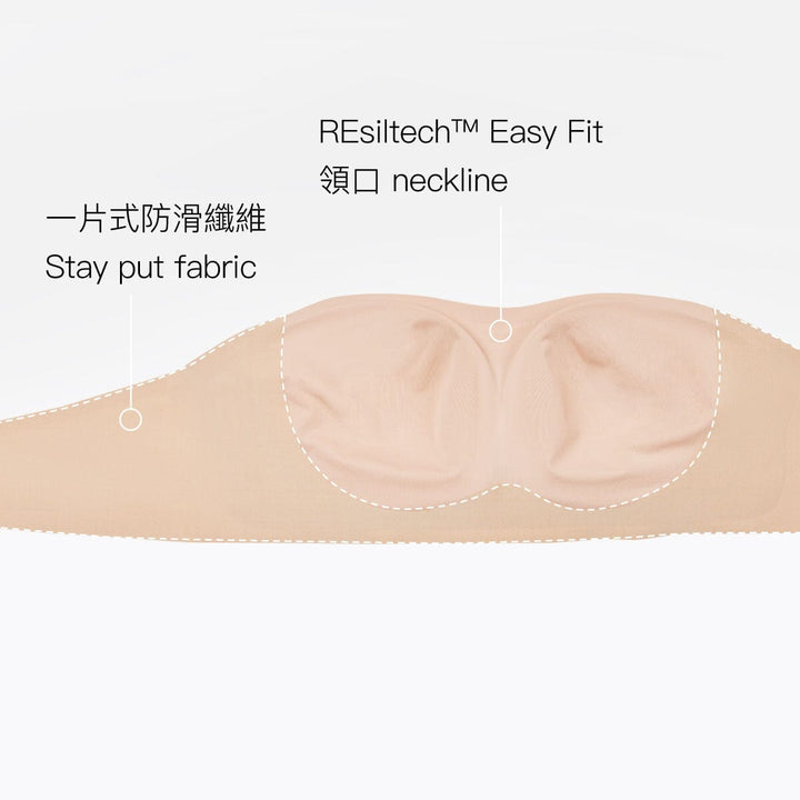 Solution REsiltech™ Slipless Wing Non Wired Light Push Up Strapless Bra Bra Her own words 