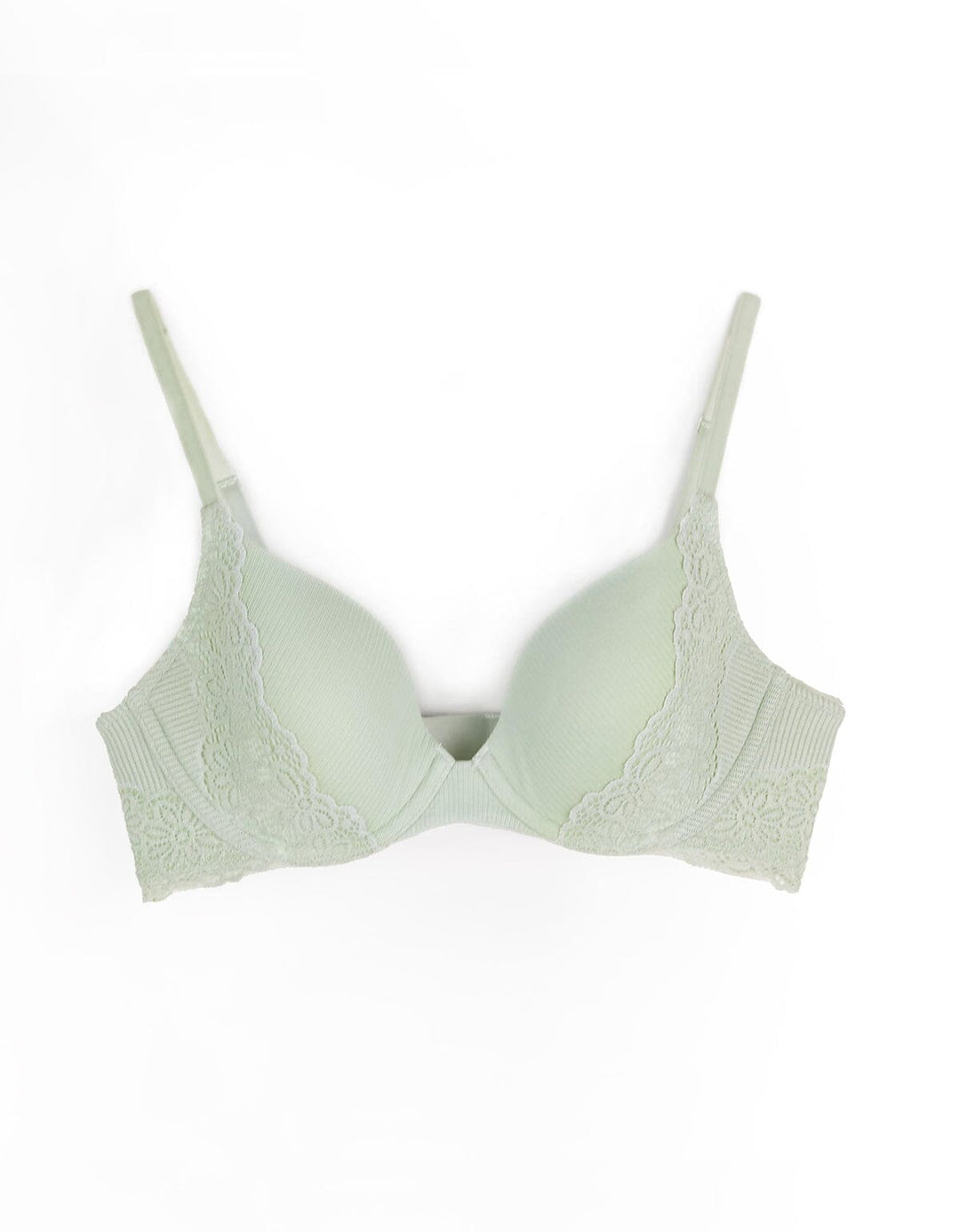 SOFT TOUCH Lightly Lined Cotton Bra Bra Her own words Sea Foam 70B 