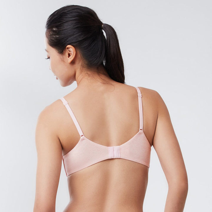 Organic Cotton Airy REmatrixpad™ Non Wired Bra Bra Her Own Words 