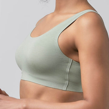 Sustainable REherbafoam™ Sea Island Cotton Bra Top – Her own words