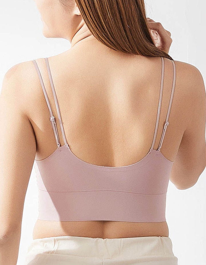 INVISIBLE REextraSkin™ Longline Triangle Bra Top Bra Her own words 