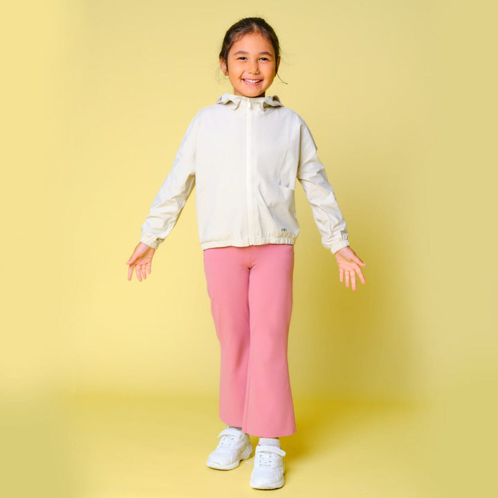 Kids HOW- EFFORTLESS Mid-Waist UV Protection Kick Flare Full length Sports leggings Leggings Her own words 