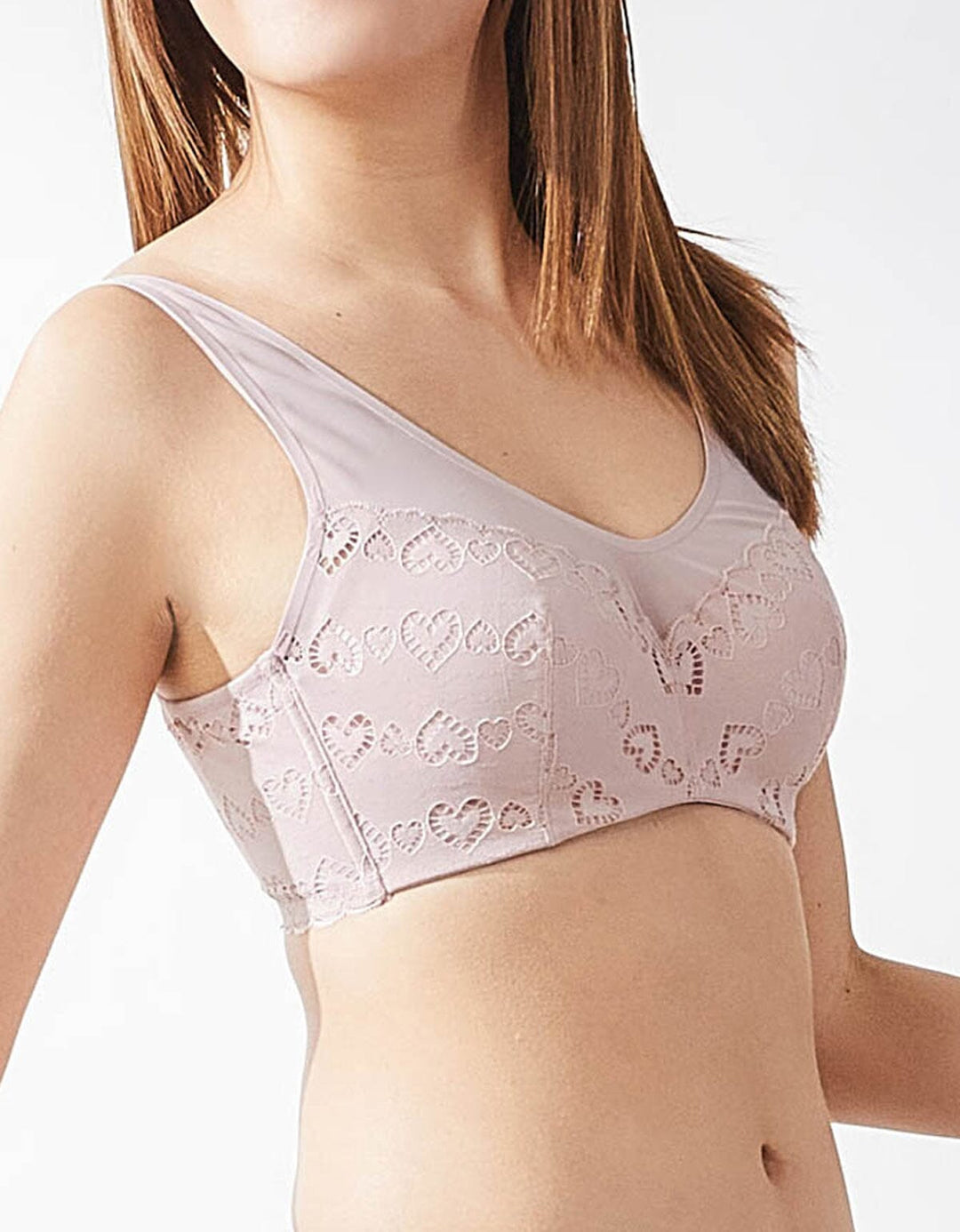 SOLUTION Max Free REadGrid™ Full Coverage Lightly Lined Lace Bra Bra Her own words Pink Whip 75C 