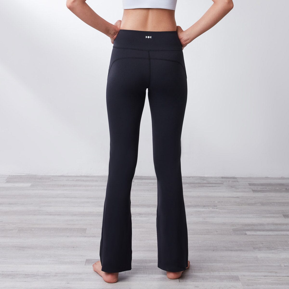 Black kick hotsell flare leggings