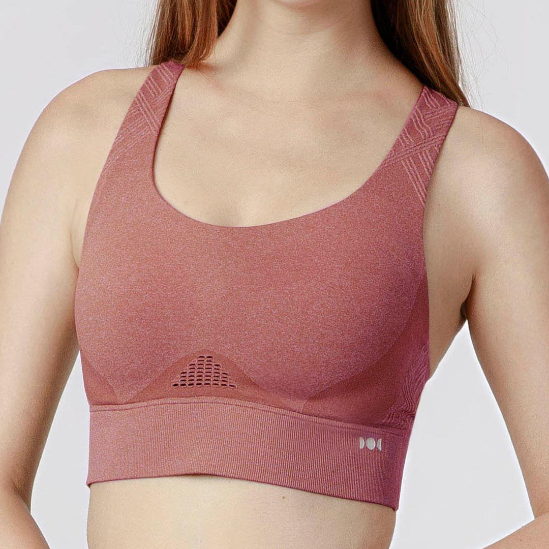 Extra Skin™ Seamless Medium Impact Sports Bra Sports bra Her Own Words 