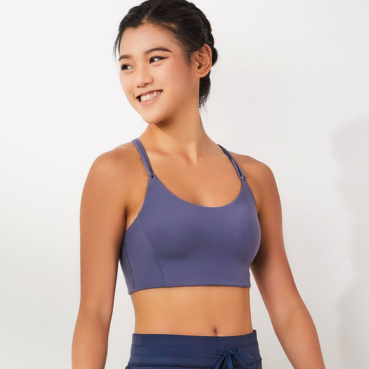 Extra Skin™ Low Impact Yoga Sports Bra Sports Bra Sweat Float 